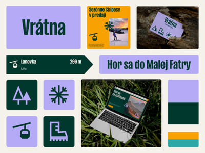 Vrátna Brand Identity - Grafikdesign