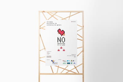 Diseño jornadas nacionales de violencia de género - Publicidad