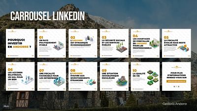 Gestoria Andorre - Réseaux sociaux