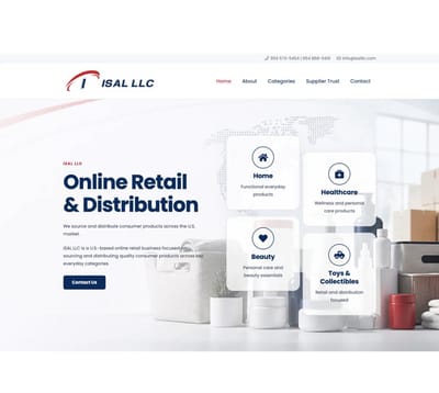 ISAL LLC - Website Creation