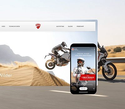 Ducati | Lead Generierung mit Meta Ads - Werbung