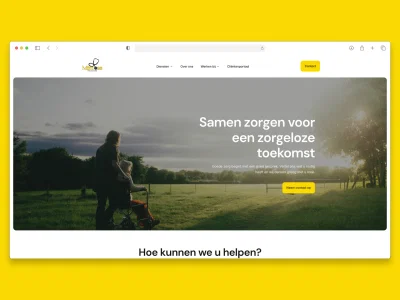 Mimosa Thuiszorg - Website Creatie