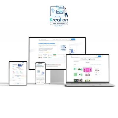 Website for Kreation Web Technologies - Creación de Sitios Web