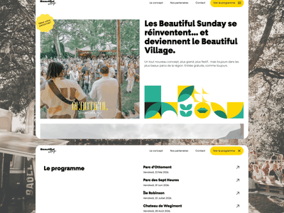 Une nouvelle présence en ligne pour le Beautiful Village - Création de site internet