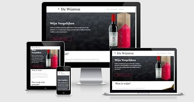 De Wijnton - blog en prijsvergelijker - Creazione di siti web