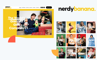 Nerdy Banana: AI Custom Product Configurator (Shopify-run Gift Brand) - Creación de Sitios Web