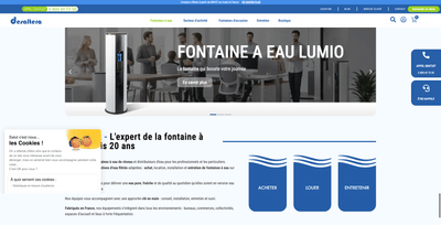 Desaltera - Création de site internet