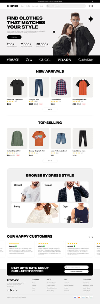 E-Commerce Shop für eine Clothing Brand - SEO