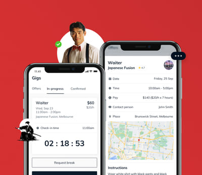 Work Samurai – On-Demand Workforce Marketplace - Mobile App