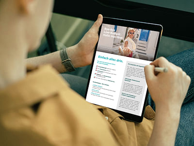 Grafik- und Printdesign für die Creditplus Bank - Grafikdesign