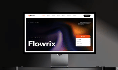 Flowrix - Making Financial Information Easy to Understand - Diseño Gráfico