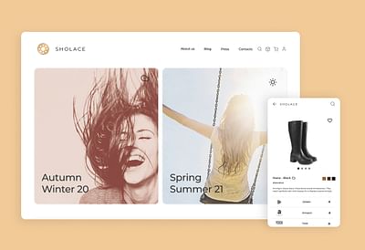 Sholace - Web Application