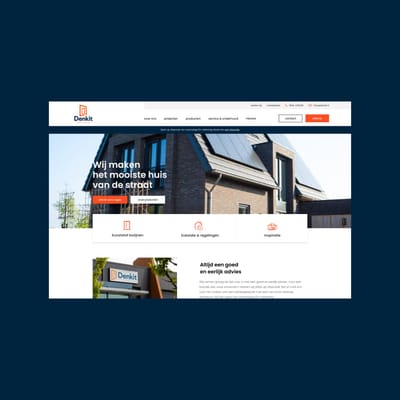 Denkit | VOOR HET MOOISTE HUIS VAN DE STRAAT - Branding & Posizionamento