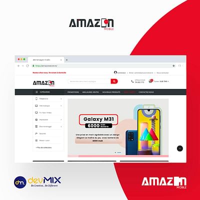 Amazon Store - Création de site internet