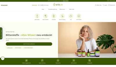 Shopify-Shop & Xentral-Anbindung - BitterLiebe - Stratégie digitale