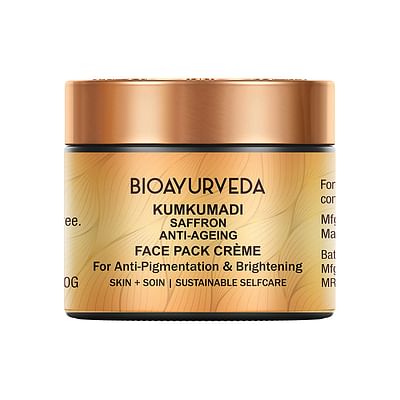 Kumkumadi Saffron Anti-Ageing Face Pack Cream - E-commerce