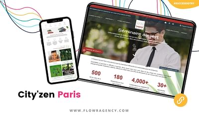 Réalisation du site - City'zen Paris - Marketing