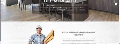 Diseño web + Posicionamiento SEO sector maderero - Stratégie digitale