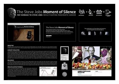 THE STEVE JOBS MOMENT OF SILENCE - Werbung
