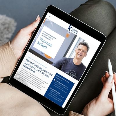 Positionierung und Joomla! Website Thomas Kaleja - Markenbildung & Positionierung