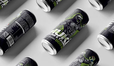 Diuke energy drink - Graphic Design
