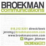 BROEKMAN communications logo