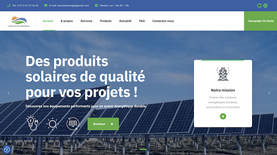 LAVOISIER.MA - Création de site internet