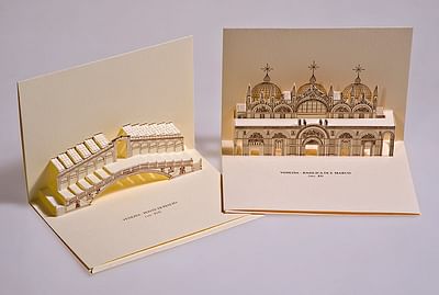 Cartoline 3D Popup Kirigami - Graphic Design