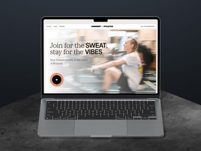Site pour un redesign d'une salle de sport premium - Création de site internet