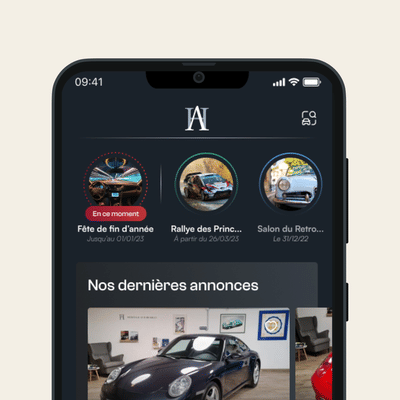 HERITAGE AUTOMOBILE | Application mobile - Mobile App
