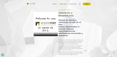 Sitio web Vicente Fort - SEO