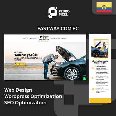 Diseño web fastway - Website Creation