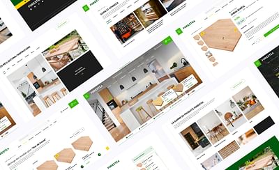 Création du e-commerce Forestea - Création de site internet