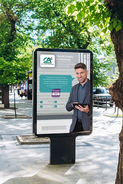 CAMPAGNE DE PUBLICITE RESEAUX CREDIT AGRICOLE - Application web