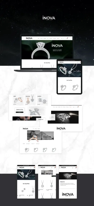 iNOVA Jewellery - E-commerce