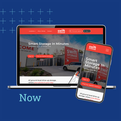 Website Design: swiftstorage.com.au - Création de site internet