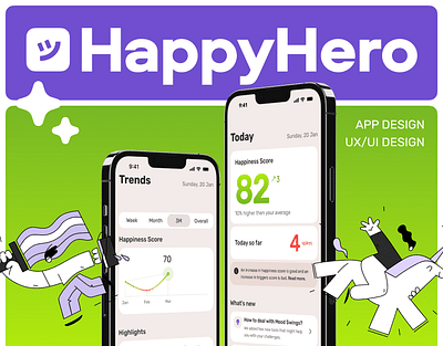 UX/UI Design for HappyHero - Ergonomie (UX/UI)