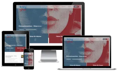 Flirtcoach München - Webseitengestaltung