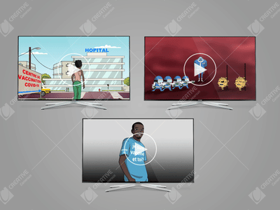 Animation 2D "Vaccination contre le COVID-19" - Video Productie