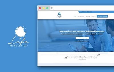 Life Mentor Website Redesign - E-commerce