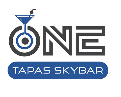 Logo Design ONE Tapas Skybar - Diseño Gráfico