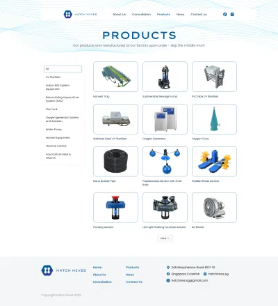 Hatch Hives - WEB DESIGN - Website Creatie