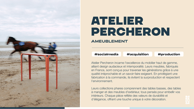 ATELIER PERCHERON | Branding - Branding & Positionering