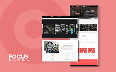 Focus Fit Studio Website - Webseitengestaltung