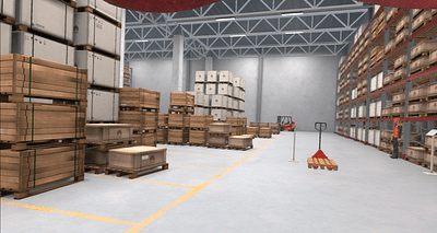 VR Simulator for Huawei Logistics & Warehousing - Mobile App