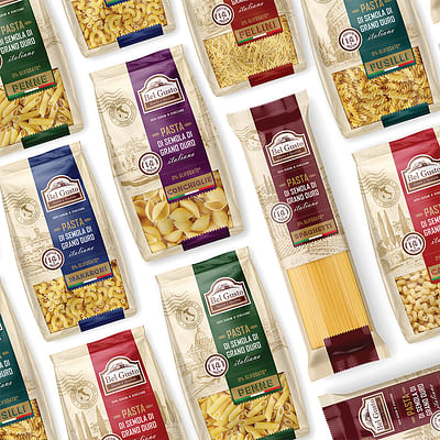 Pasta Bel Gusto. Packaging Design - Publicité