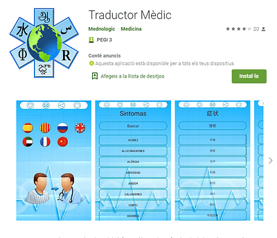 App de traducción médica - App móvil