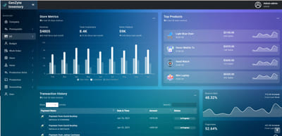 Garments ERP - Application web