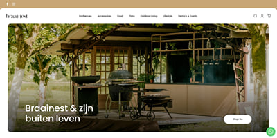 Productpagina's, vindbaarheid en mailflows voor Braainest - E-commerce