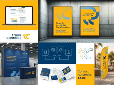 transconnect (SQL AG) — Corporate Design für Integrationsplattform - Image de marque & branding